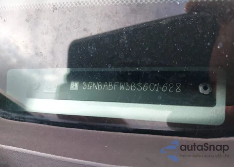 2011 Chevrolet Hhr Lt z USA, uszkodzony, nr VIN 3GNBABFW3BS601628